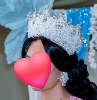 Vestido de novia con cola larga