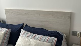Cabecero de cama madera gris 160cm