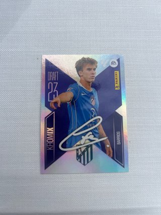 Carta Panini Pablo Barrios Firmada Draft 23