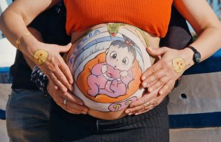Belly painting para embarazadas