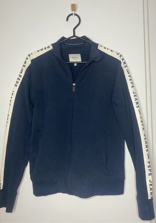 Sudadera Pepe Jeans azul con cremallera