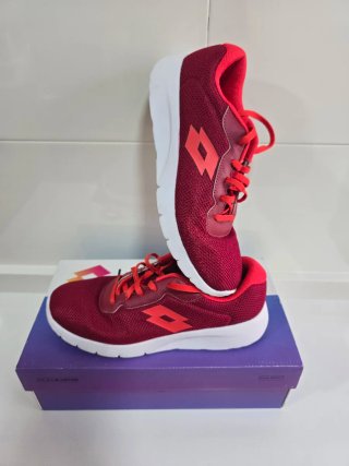 Zapatillas Lotto Rojo Cereza