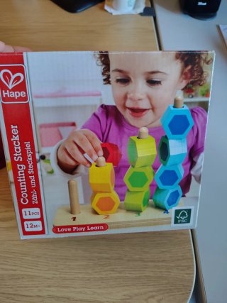 Hape Counting Stacker Juego Infantil