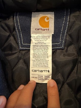 Casaco Carhartt Active Denim Vintage