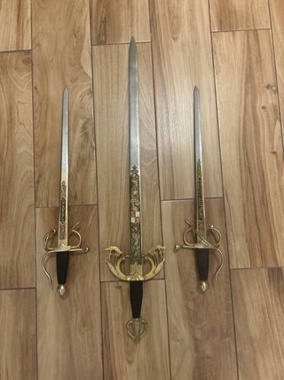 Set de 3 Espadas Decorativas ReplicaRéplicaColada