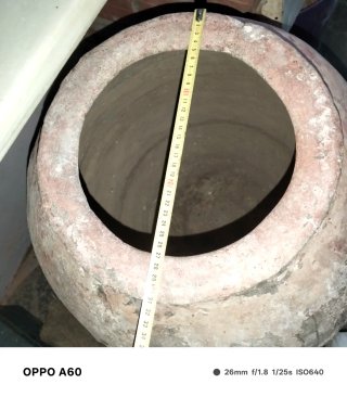 Tinaja de terracota antigua