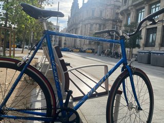 Bicicleta Olmo Racing Azul