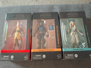 3 Figuras Star Wars The Black Series