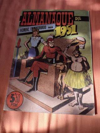 Almanaque Hombre Enmascarado 1951