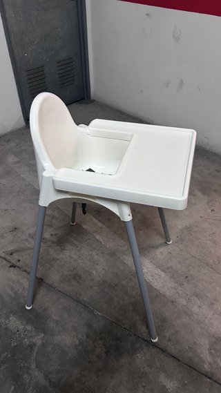Trona para bebé blanca