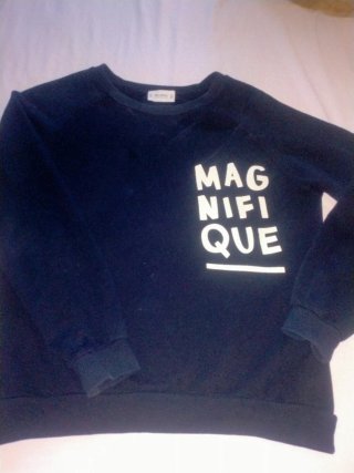 Sudadera MAGNIFIQUE Negra