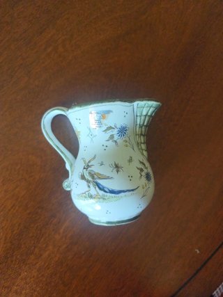 Jarra cerámica Manises pintada a mano