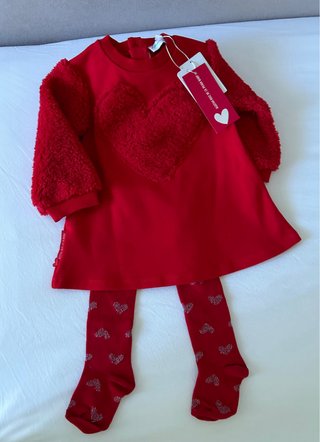 NUEVO! Vestido Ágatha Ruiz de la Prada 12 meses