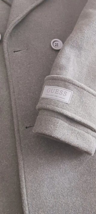 Chaquetón Guess Talla S Verde Hombre