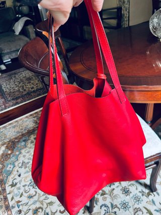 Bolso Carolina Herrera Rojo