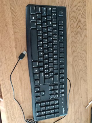 Teclado Logitech QWERTY Italiano Negro