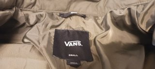 Chamarra VANS verde olivo hombre