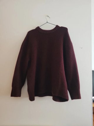 Jersey Oversize Granate