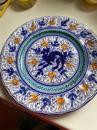 Piatto decorativo Faenza