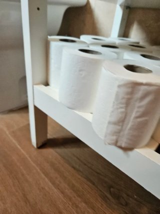 Scaffale da bagno bianco Ikea
