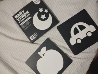 Tarjetas visuales bebé 0-3 meses