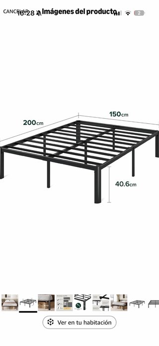 Estructura Cama 150x200 cm