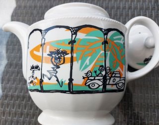 Juego café antiguo Javier Mariscal, England, 1990