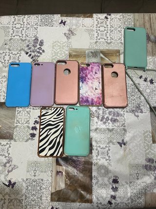 Confezione da 8 custodie per iPhone 7 Plus