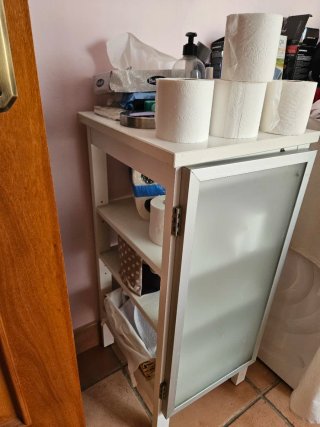 Mobile ausiliario bianco Ikea