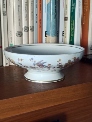 Alzatina in ceramica decorata