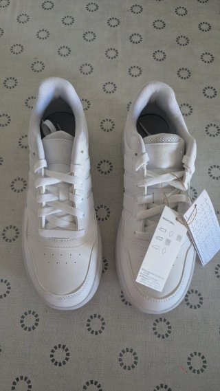 Zapatillas Adidas Hoops 3.0 Blancas