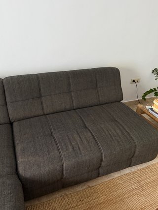 Sofá Chaise Longue Gris oscuro