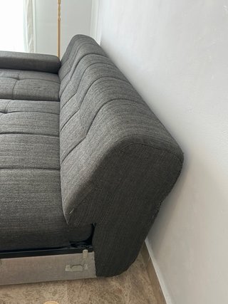 Sofá Chaise Longue Gris oscuro