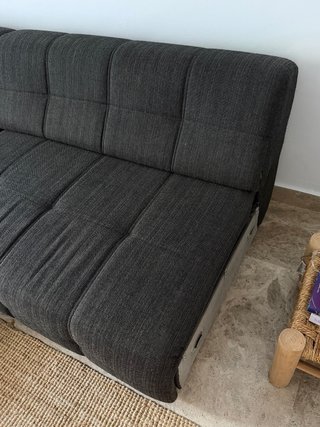 Sofá Chaise Longue Gris oscuro