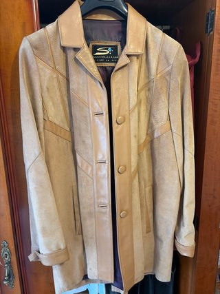 Chaqueta S. Boulevard Leather ante Talla M-L