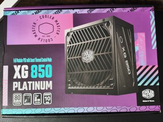 Fuente Alimentación Cooler Master XG 850W