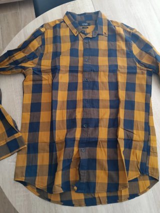 Camisa de cuadros Lefties Talla XL