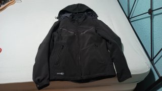 Cazadora de Moto shoftshell DIFI Negra