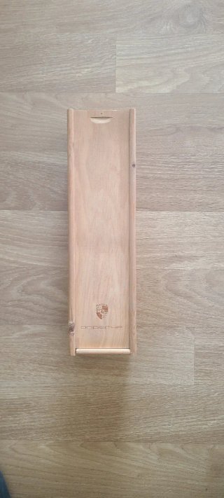 Caja madera para vino Porsche