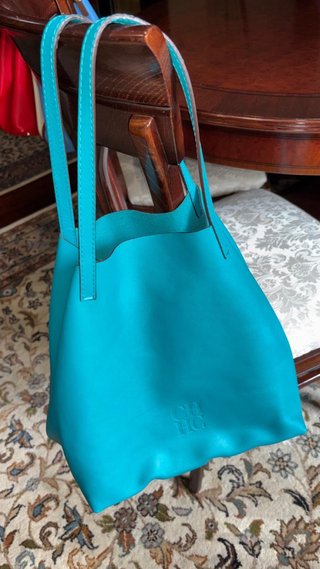 Bolso Carolina Herrera Turquesa