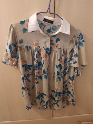Blusa Boco manga corta floral