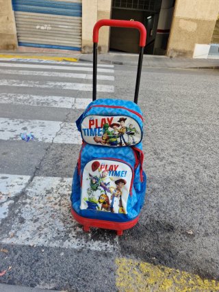 Mochila infantil Toy Story con ruedas