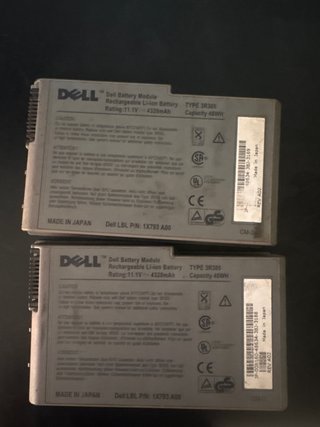 2 Batterie portatili Dell Tipo 3R305