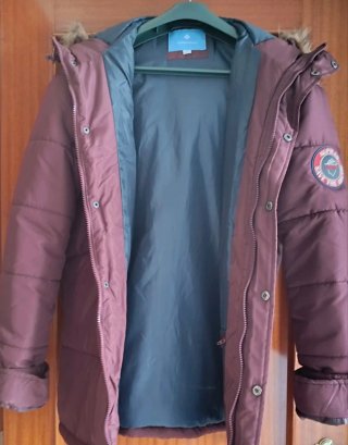 Abrigo de mujer talla M da una talla 44
