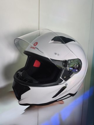 Casco de Moto Shiro Blanco