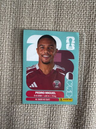 Cromo Panini Pedro Miguel - Mundial Qatar 2022