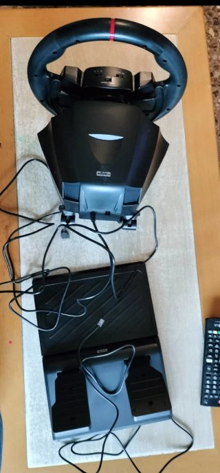 Volante y Pedales HORI para PS4, PS5 y PC, nuevo