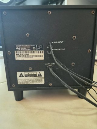 Altavoces Philips SPA1300/00 2.1 con subwoofer – 2