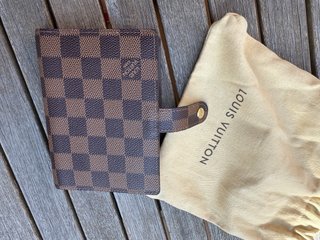 Agenda Louis Vuitton Pequeña Damier Azur