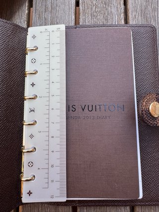 Agenda Louis Vuitton Pequeña Damier Azur